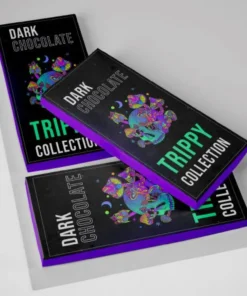 Psychedelic Mushroom Chocolate Bar Packaging
